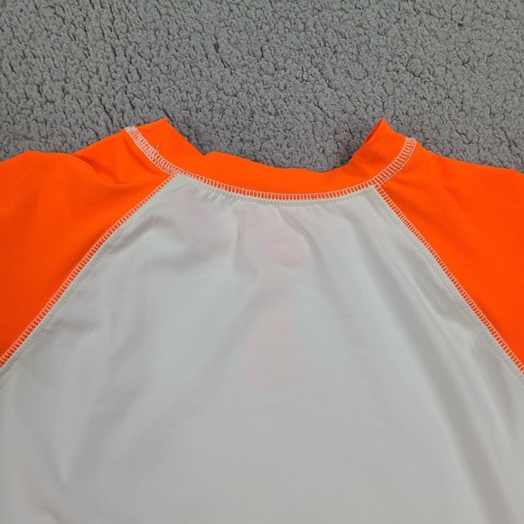 Ocean Pacific OP T-Shirt Boys XL (14-16) White Orange Surf Surfing Short Sleeve - Picture 7 of 11